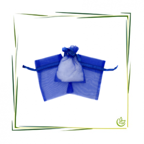 Organza Beutel Royal Blau (7,5x10cm)